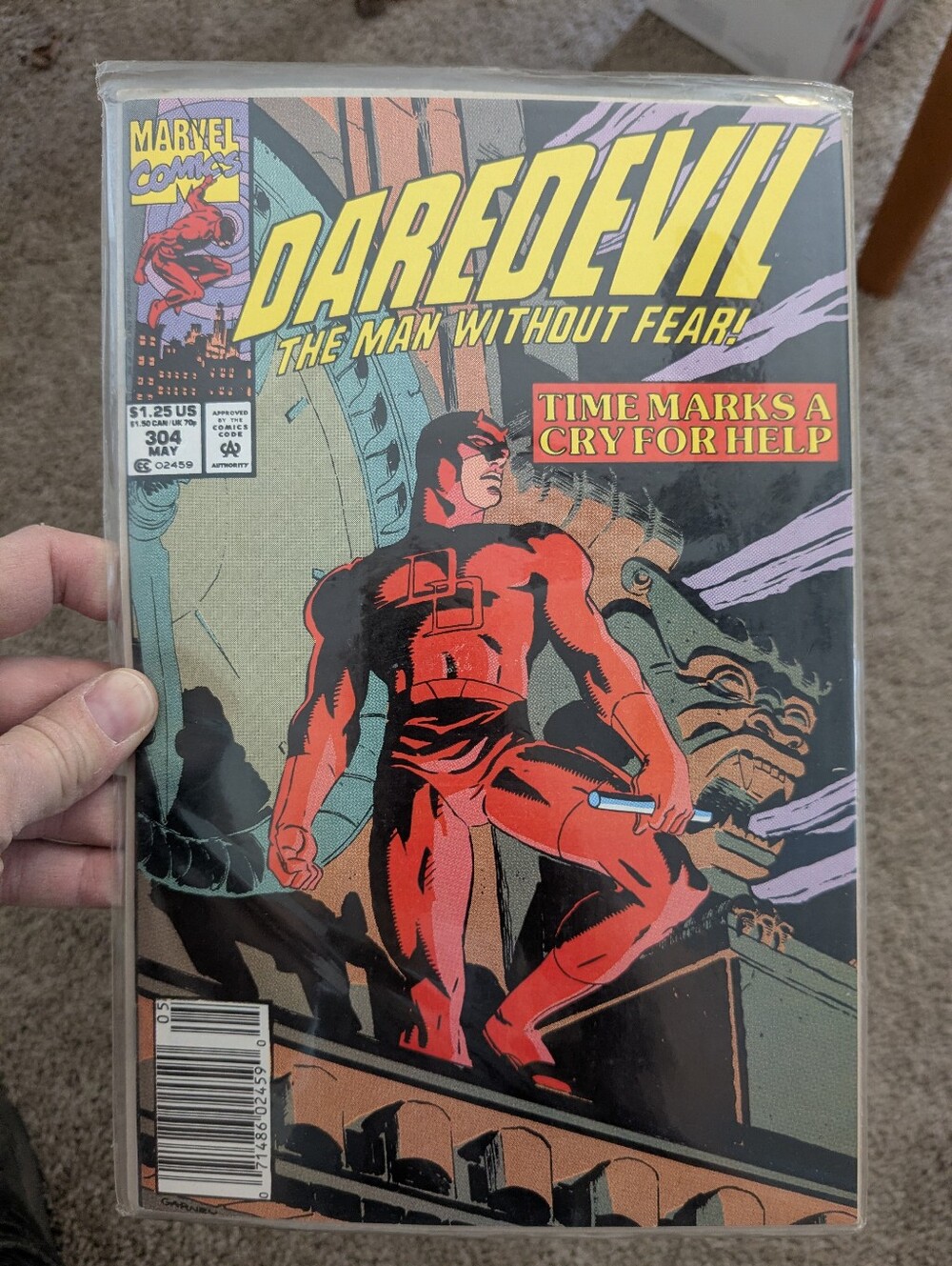 Marvel Daredevil Vintage Comics #302, 303, 304